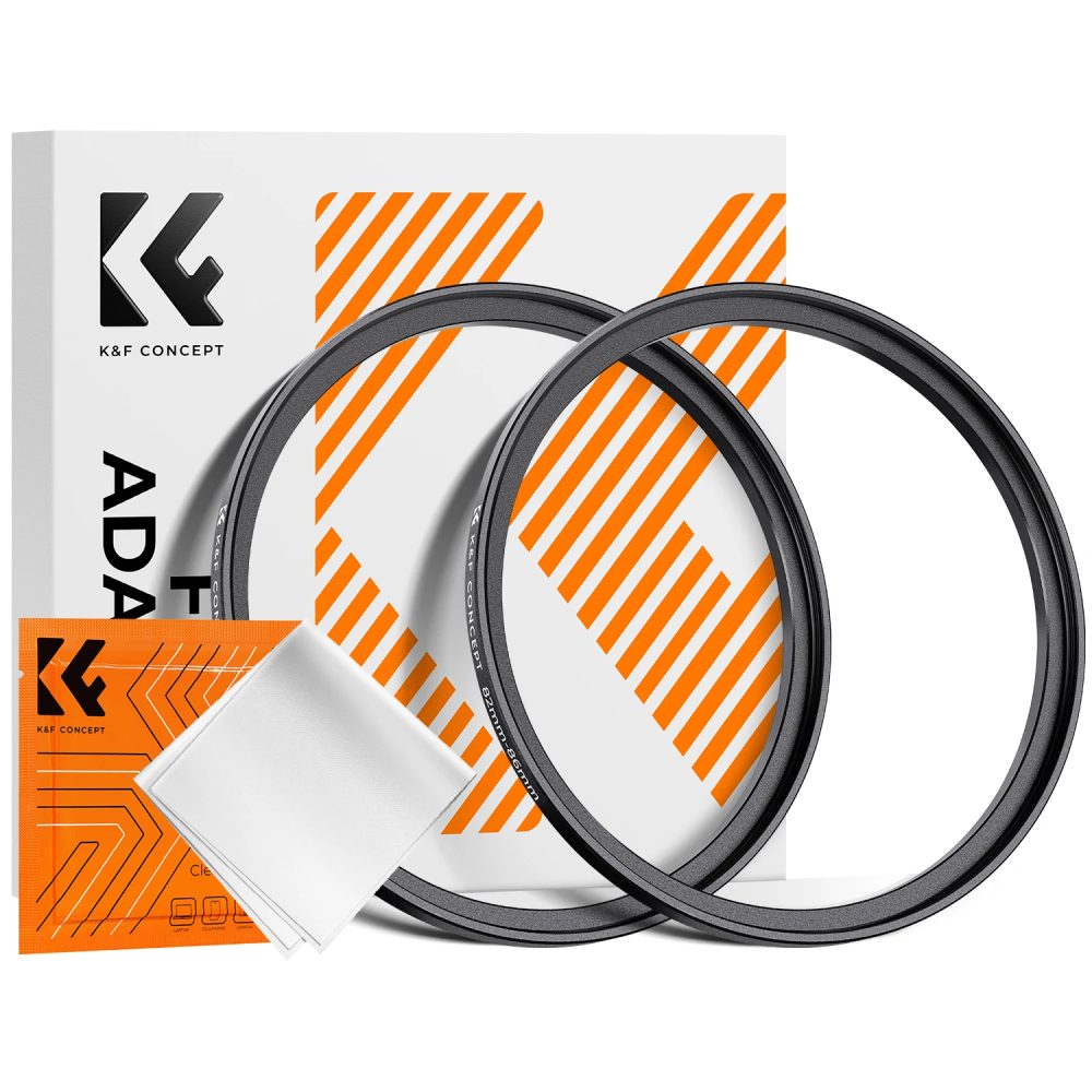K&F Concept Filter-Adapterring 77?82 mm 67?82 mm 67?77 mm 72?82 mm 72?77 mm 55?67 mm 49?52 mm 67?72 mm für Sony Fuji Nik Canon Sigma