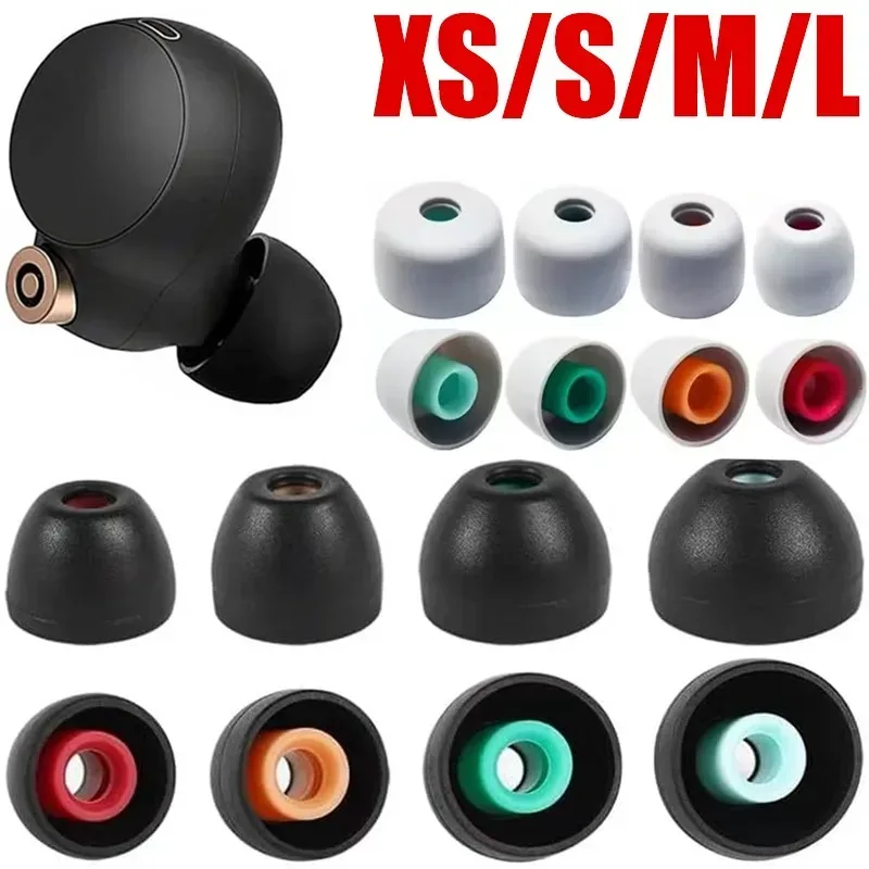 6 Stück Ersatz-Ohrhörer aus Silikon für Sony WF-1000XM5 1000XM4 1000XM3 Ohrstöpsel Weiche In-Ear-Ohrstöpsel Kopfhörer-Ohrstöpsel