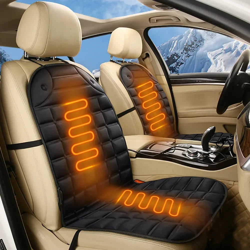12V Elektrische Sitzheizung Warm Halten Winter Haushalt Kissen Beheizte Auto Sitzkissen Abdeckung Universal Heizung Sitzkissen