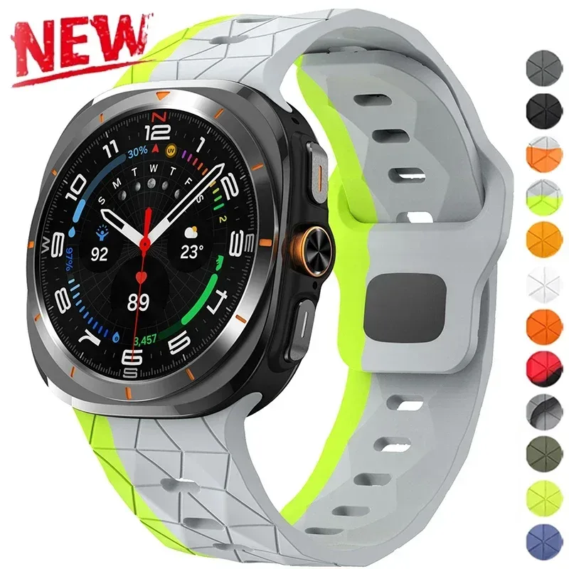 Für Samsung Galaxy Watch 9Ultra2 Armband 47 Zubehör Correa Sport Silikon-Armband Für Galaxy Watch Ultra 2025 Ultra Band 47mm