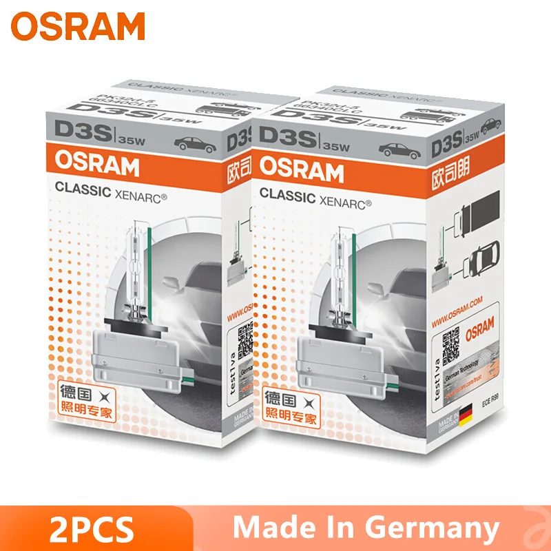 Osram xenon versteckte klassische d1s d2s d3s d4s Standard lampen 4200 clc original Autos chein werfer k warm weißes Paar
