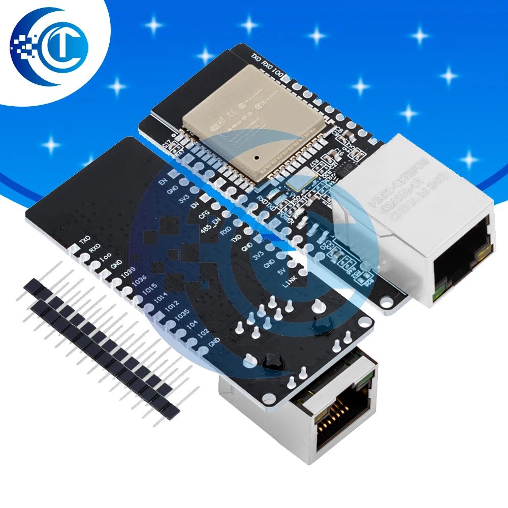 WT32-ETH01 Embedded Serial Port Networking Ethernet Bluetooth-kompatibel WIFI Combo Gateway MCU ESP32 Wireless Modul Bord