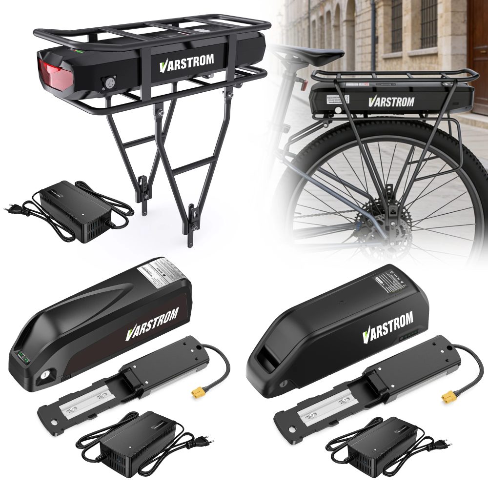 [EU-Lager] Hailong Elektroboot-Batterie 48 V 16/20/13 Ah 52 V 20 Ah 21700 Zellen-Unterrohrbatterie 30 A BMS für 250 W-1600 W Motor EBike