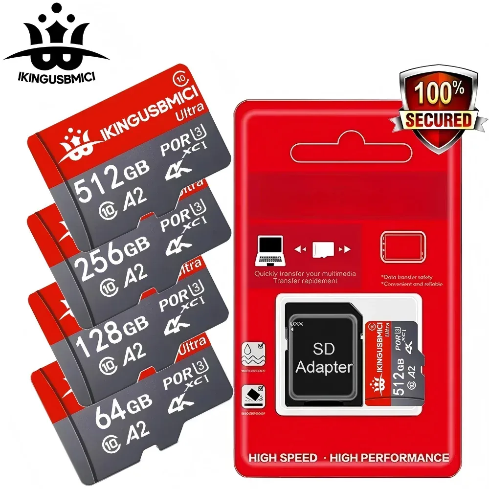 32GB 64GB 128GB 256GB Micro TF SD-Karte TF-Karten SD-Karten Speicherkarte A2 Schnelle Übertragung für Nintendo Switch Digitale Geräte