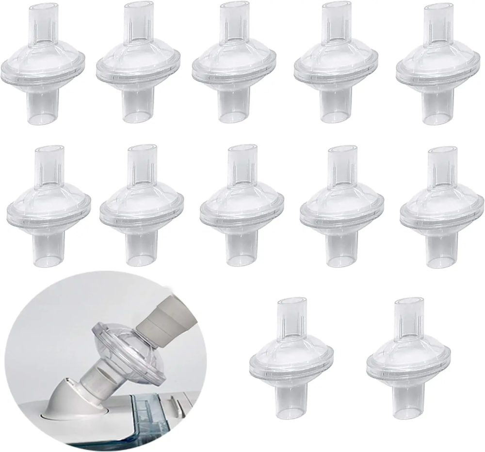Filter für CPAP-Maschinen ? CPAP-Filter passen auf Inline-Filter, die mit Resmed und jeder Maschinengröße 22 mm und 25 mm CPAP kompatibel sind