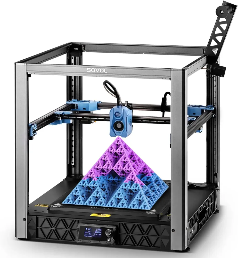 Sovol SV08 Core-XY 3D-Drucker Open Source, max. 700 mm/s Hochgeschwindigkeits-3D-Drucker mit 300 ?   Verstopfungsfreies Hotend und Kamera