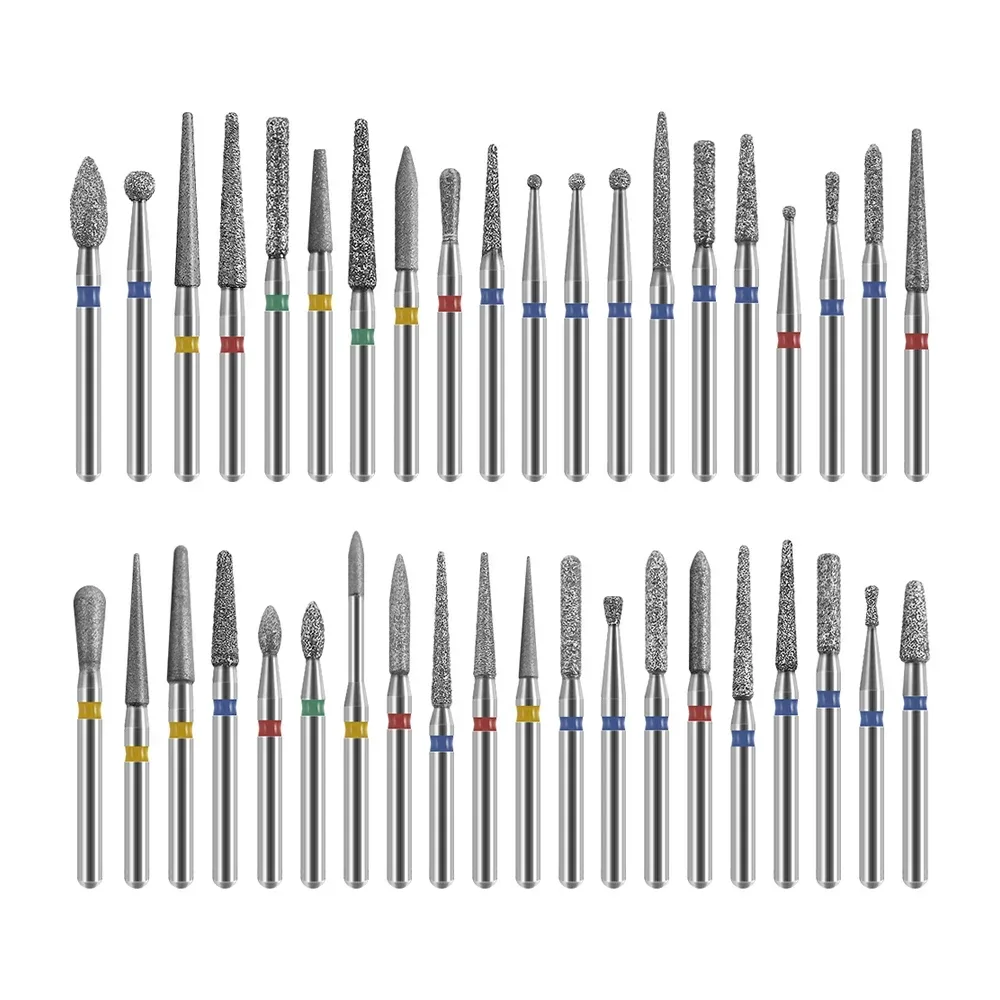 50 Teile/beutel Dental Diamant Bohrer Bohrer FG 1,6mm Bohrer Für High Speed Handstück Denspay Dental Bur Polieren Bleaching labor Material