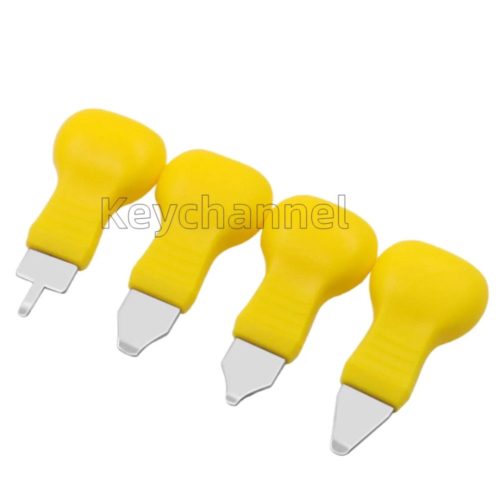 4 stücke Auto Schlüssel Shell Entfernen Werkzeug Öffnen Fernbedienung Shell Werkzeug Auto Fernbedienung Fall Reparatur Tool Kit Schlosser Werkzeug für KEYDIY VVDI JMD KD