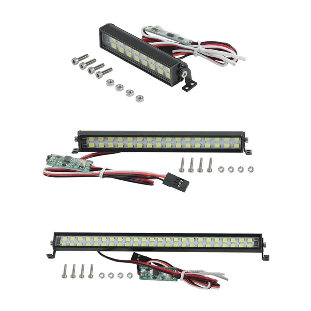 RC Auto Super Helle LED Licht Bar Dach Lampe CH3 Steuerung für 1/10 RC Crawler Auto Axial SCX10 Capra TRX4 TRX6 D90 CC01 YK4102