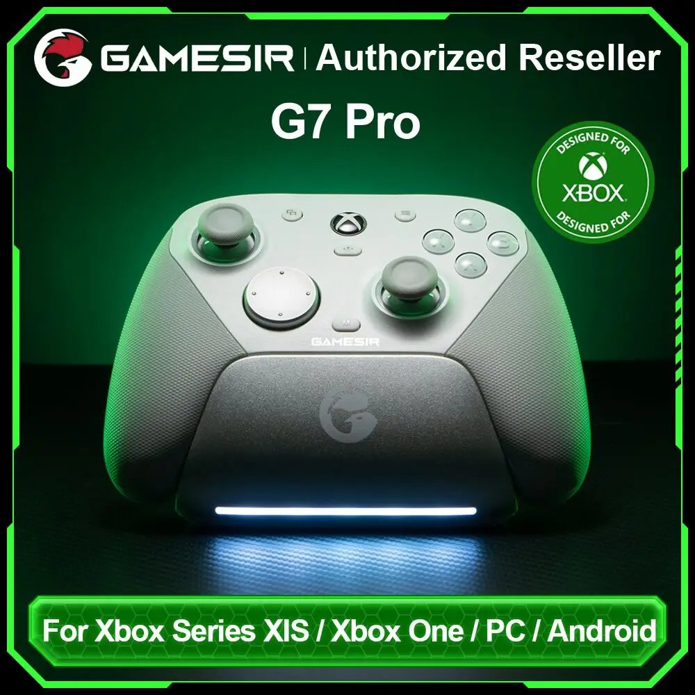 GameSir G7 Pro Xbox Lizenzierter Spielcontroller, Kabelgebundener Controller für Xbox, Kabelloser Gamepad für PC Android Mobilgeräte