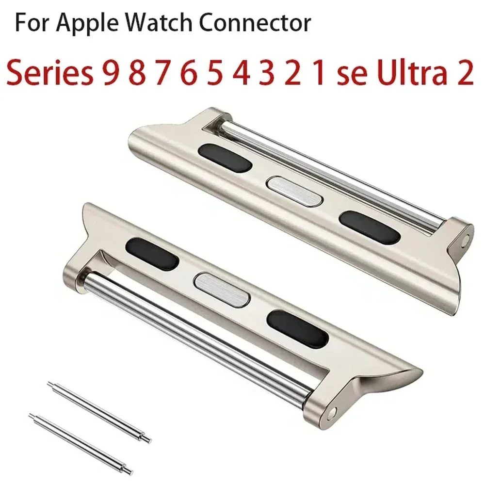Armbandanschluss für Apple Watch Ultra 2 49 mm 45 mm 44 mm 42 mm 38 mm Adapter für IWatch Ultra Serie 9 8 7 6 5 22 mm breite Riemen