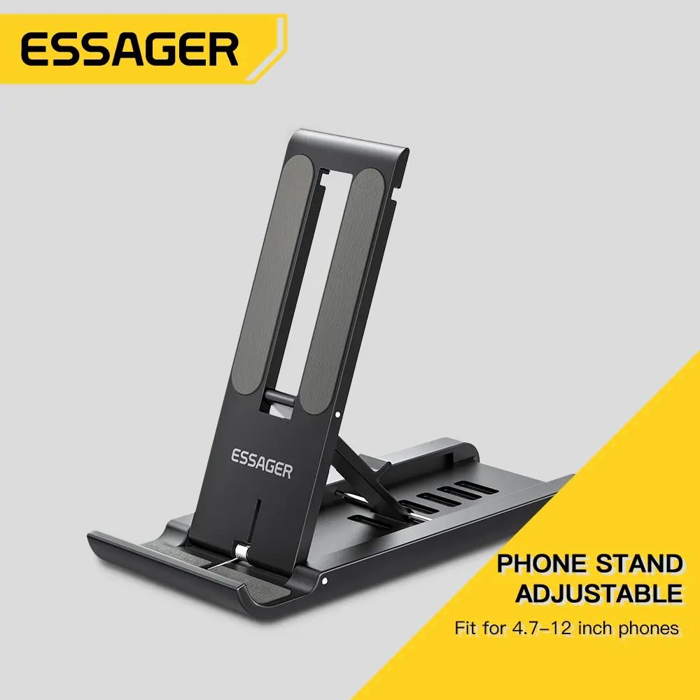 Essager tragbarer Desktop-Halter faltbarer Mini-Handy-Ständer für iPhone 13 Pro Max iPad Xiaomi Schreibtisch halterung tragbarer Ständer