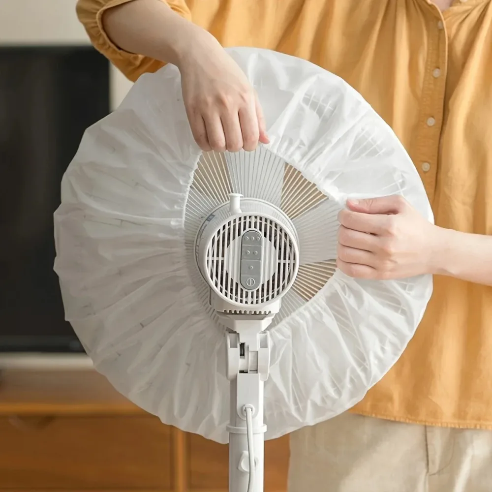 Universelle Staubschutzhülle für Haushalts-Standventilatoren, wasserdicht, die den elektrischen Ventilator vollständig abdeckt und ihn vor Staub schützt.