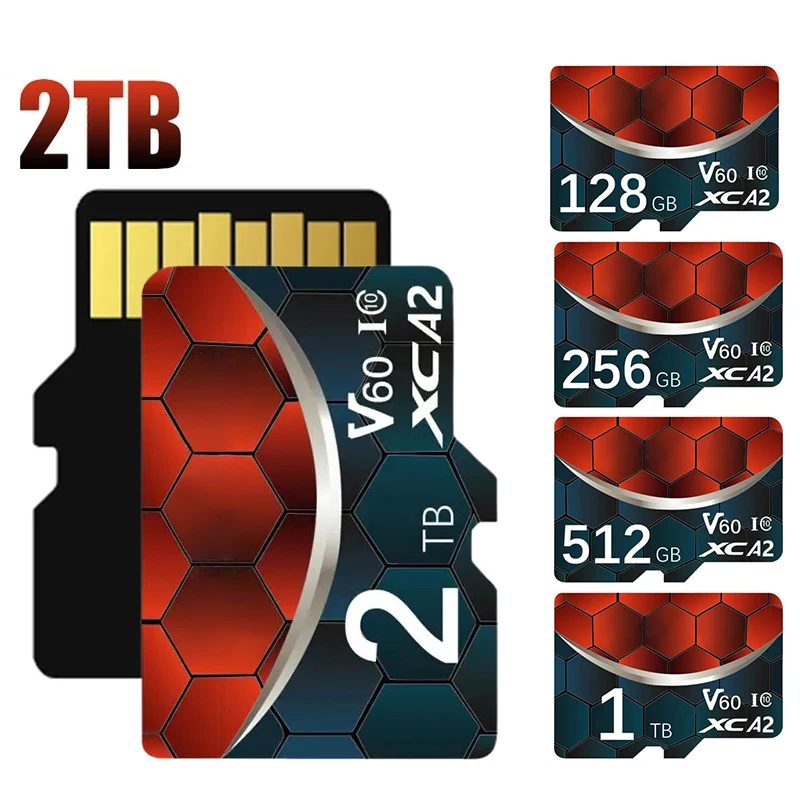 Hochgeschwindigkeits-Erweiterungskarte für Mobiltelefone 2TB TF-Karte 1TB Mini-SD-Karte 512GB TF-SD-Karte 256GB für Nintendo Switch Kamera