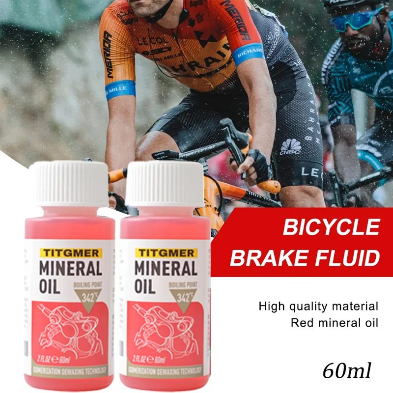 1/2/3/4/5/6PC 60ML Fahrrad Bremse Mineralöl System Flüssigkeit Radfahren Mountainbikes hydraulische Scheibenbremse Öl Flüssigkeit
