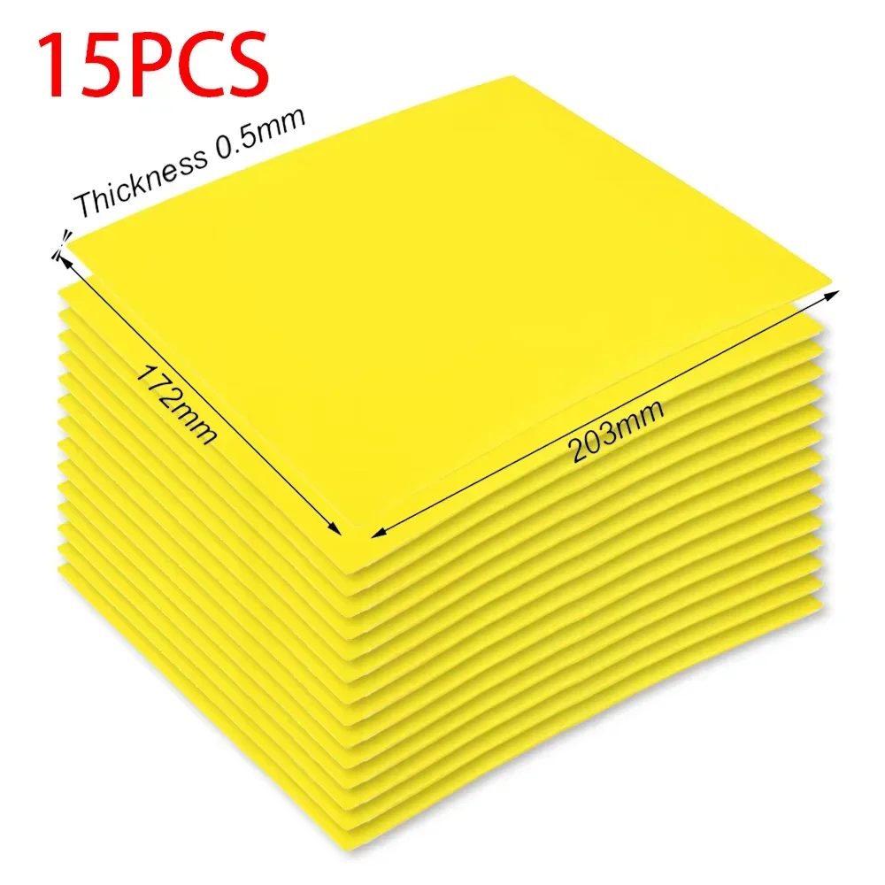 10/15 Stück 3240 Epoxid-Faserplatte für 3,2V 280Ah 320Ah 310Ah 90Ah 12,8V LiFePO4-Akkupack DIY-Verwendung 203*172*0,5mm