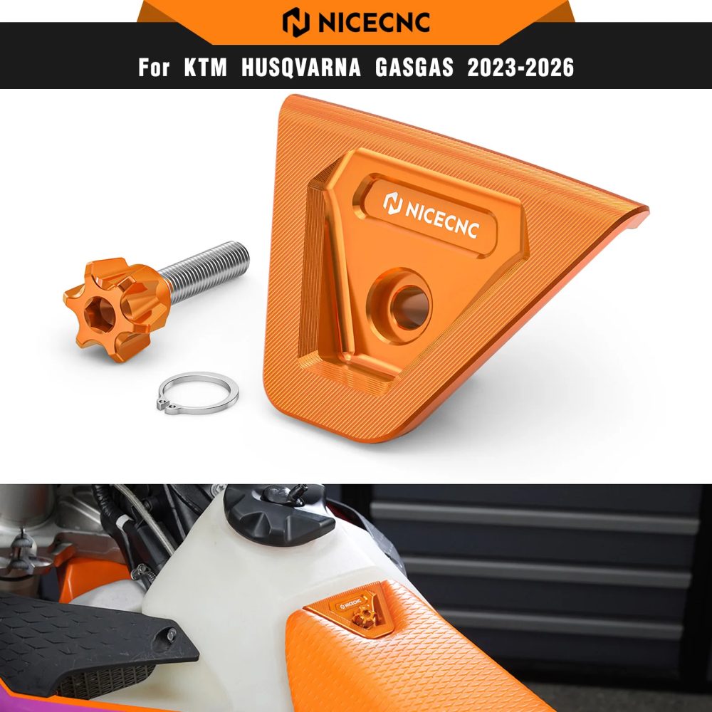 NICECNC Sitzhalterung & Schnellverschluss-Sitzbolzen-Set für KTM EXC 300 2024 2025 2026 EXC-F 350 SX 125 SXF 450 XC XCF XCW XCF-W XW-F
