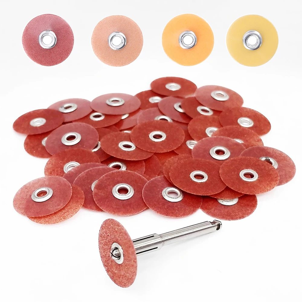 50 Teile/beutel Dental Endbearbeitung und Polieren Scheiben Verbundwerkstoffe Keramik und Glas Ionom Restaurationen Autoklavierbar Dental Material