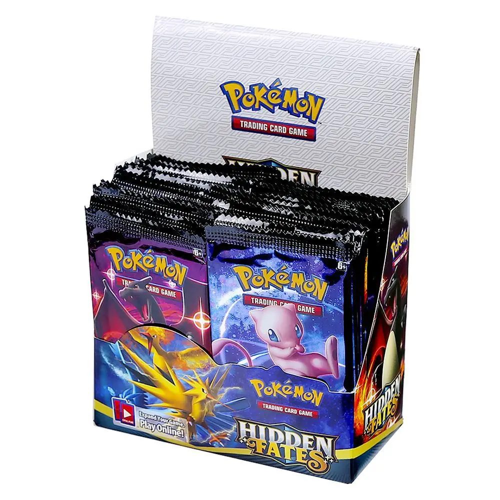 360 Stück/Set Pokemon-Karten HIDDEN FATES Englische Booster-Kampf-Sammelkarten Spielzeug Geschenke