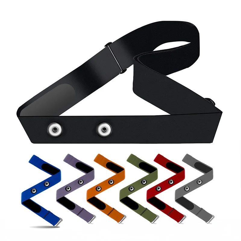 Weiches, verstellbares Herzfrequenzmesser-Ersatzarmband für Polar H1 H7 H9 H10 Coospo Wahoo Tick Garmin Magene Sensorband