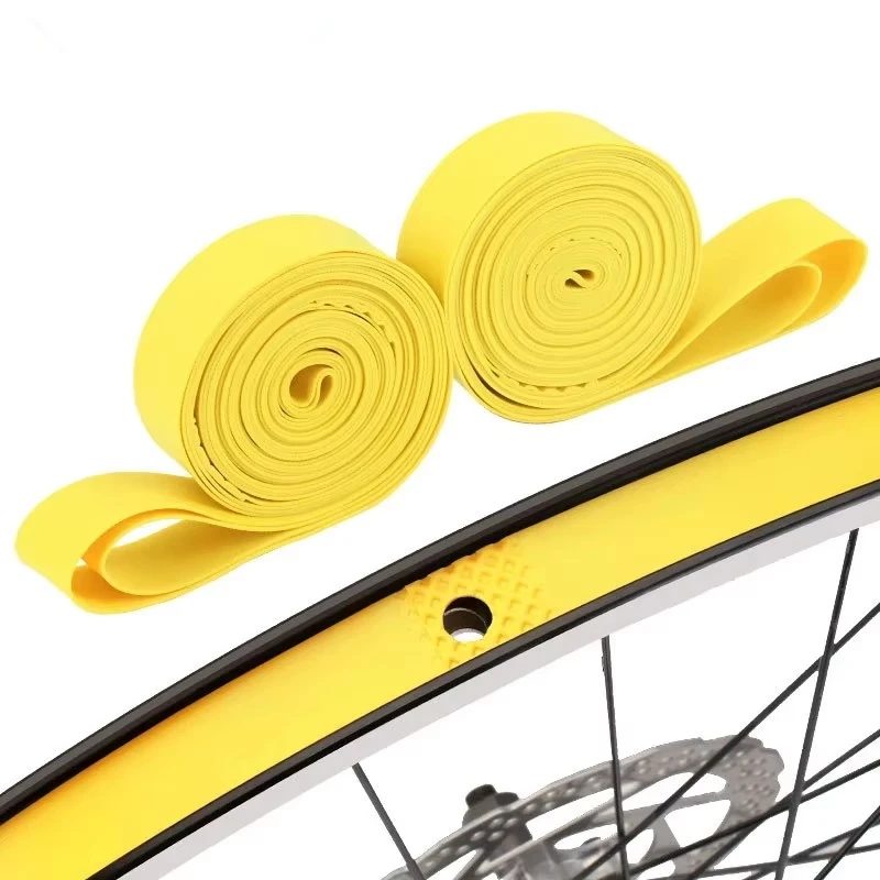 1 Paar (2 Stück) Premium PVC-Felgenbänder für Fahrräder ? MTB, Rennrad, Faltrad ? Reifenstreifen 26, 27.5, 29, 700c Zoll