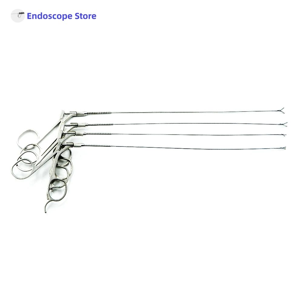 Medizinische Chirurgie ?1,3 mm ?1,6 mm ?2 mm 230 400 580 mm Flexible Endoskopzange Schere Veterinärurologie Zystoskop Ureteroskop