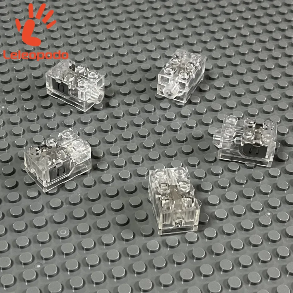 2025 neue 1/2/5 stücke MOC Farben 3x2 Dot LED Licht mit Batterie Spielzeug Zubehör Licht-Emittierende DIY Kompatible Bausteine Kinder