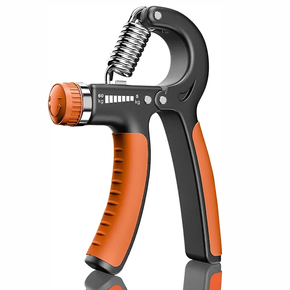 Lohnende 5-60Kg Gym Fitness Hand Grip Männer Einstellbare Finger Schwere Exerciser Stärke für Muscle Recovery Hand Greifer trainer