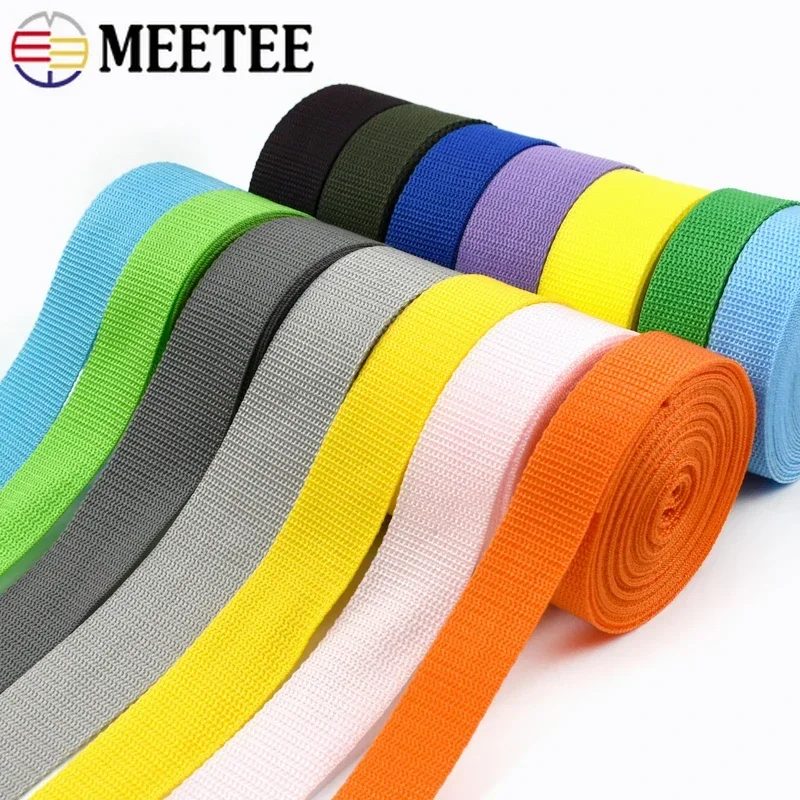 5M 20?50 mm Gurtband für Taschengurt, Rucksack, Schulterband, Sicherheitsgurtband, Kleidung, Bia-Bindung, DIY-Nähzubehör