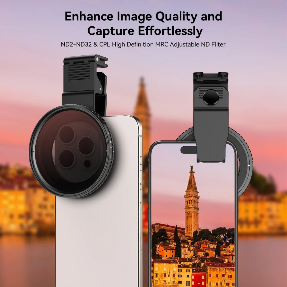 APEXEL 67 mm hochwertiger runder Telefon-Polarisationsobjektiv-Kamerafilter ND-Filter und CPL-Filter für iPhone, Huawei und Smartphones