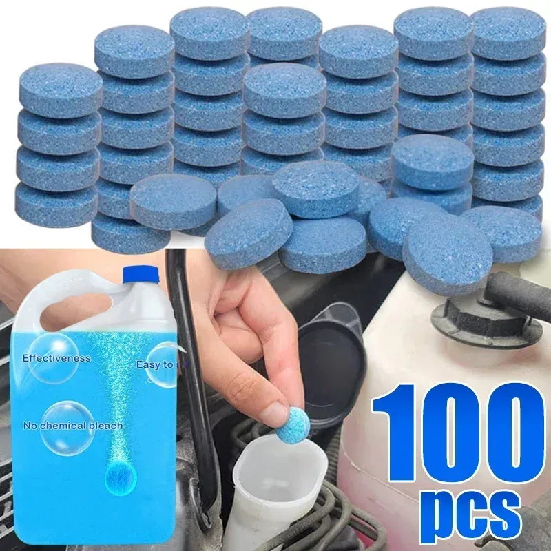 Auto Windschutzscheibe Glas Konzentrierte Waschmaschine Tabletten Auto Brause Waschflüssigkeit Wischer Glas Solide Reinigung Tabletten für Auto Fenster