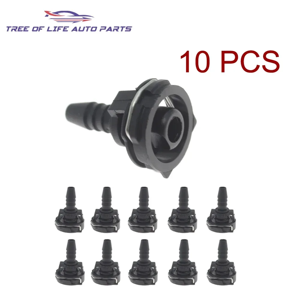 1/2/5/10x ID 6MM Adapter Vent Schlauch Rohr Stellvertreter Wasserkocher Wasser Rohr Auspuffrohr Anschluss Für Audi A3 A4 A5 A6 A7 A8 Q3 Q5 Q7 TT