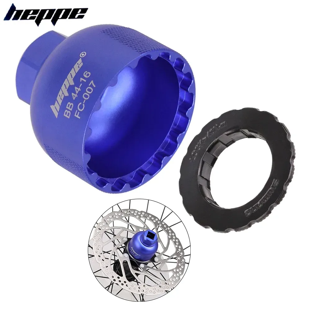 HEPPE Fahrrad Scheibenbremse Centerlock Sicherungsring Installieren und Entfernen Werkzeug Sicherungsring Entferner Dual-Use-Schlüssel für SHIMANO Sicherungsring BB52