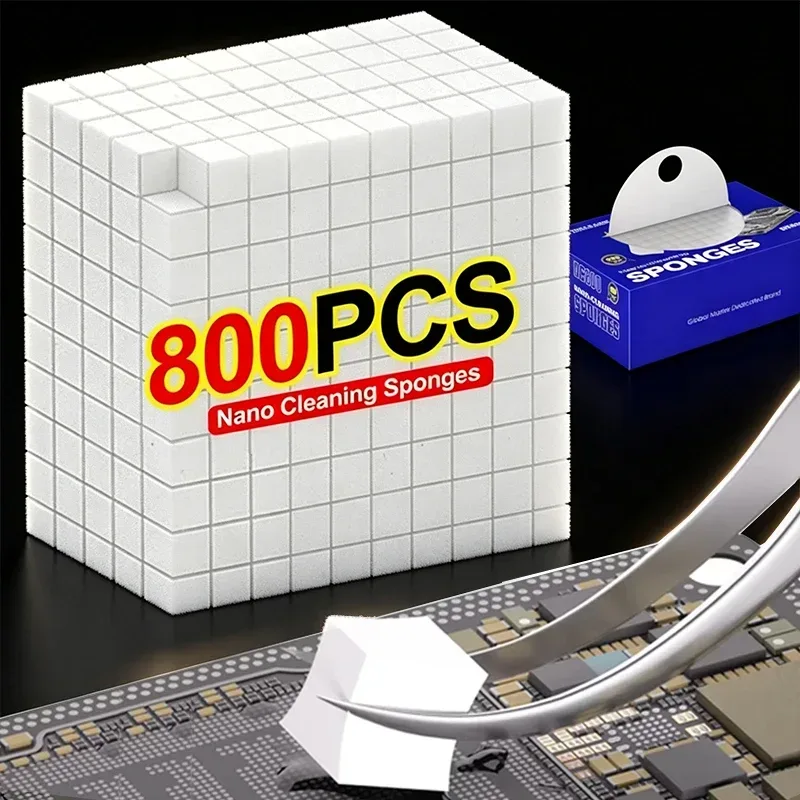 500/800 Stück NC800 Nano-Reinigungsschwamm für die Reinigung von Motherboard, Bildschirm, Kamera, Leiterplatten, Lötflussmittel, Lötolie, Reparatur-Reinigungswerkzeug