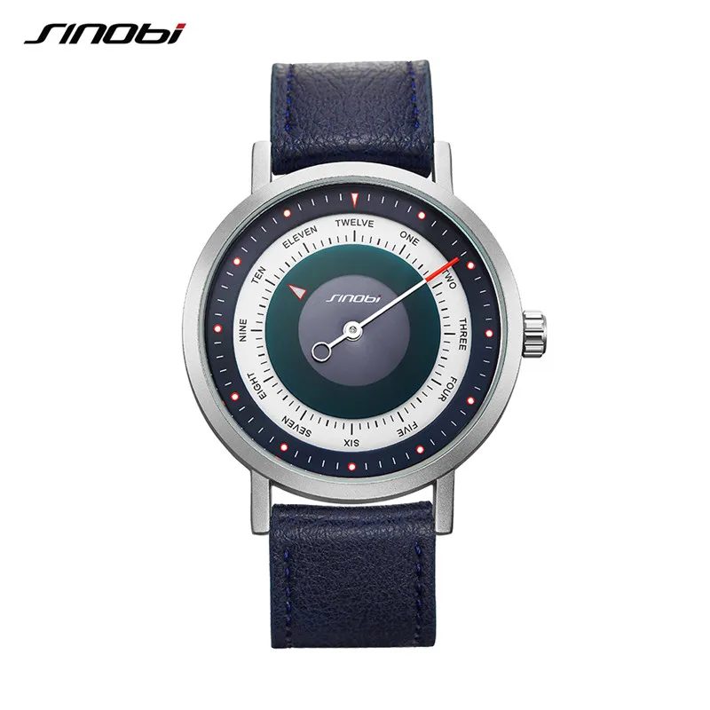 SINOBI Heiße Mode Für Männer Kreative Sport Uhren Männlich Uhr Casual Militärische Leuchtende Wasserdichte Quarz Armbanduhren Dropshipping