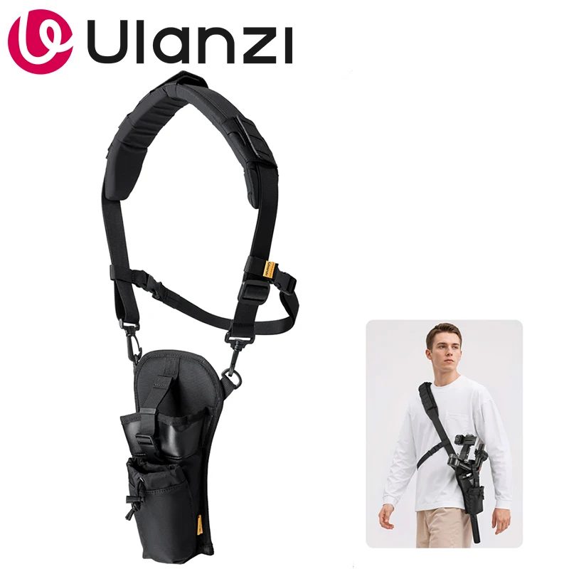 Ulanzi CB01 Kamera-Gimbal-Holster Dreipunkt-Trageriemen für DJI RS 4 Pro Mini RS 3 Mini Stabilisator