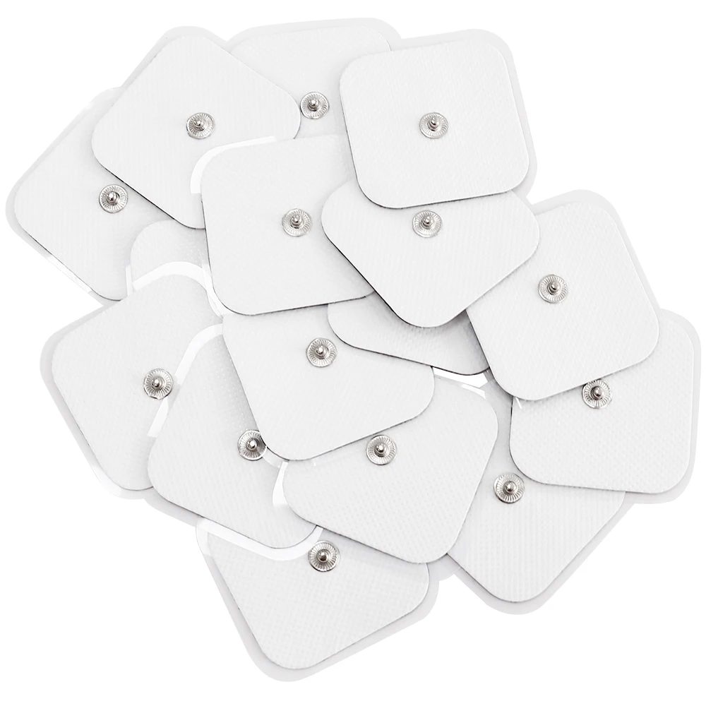 Elektrostimulation Patches Zehn Elektroden Pads für EMS Muskel Stimulator Elektrische Massage Ersatz Leitfähigen Gel Aufkleber