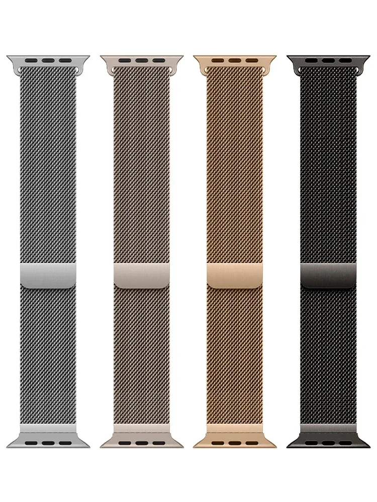 Milanese Loop Armband für Apple Watch 46mm 44mm 45mm 40mm 42mm 41mm Correa Armband iWatch Series 12 SE 11 10 Ultra 4 3 49MM