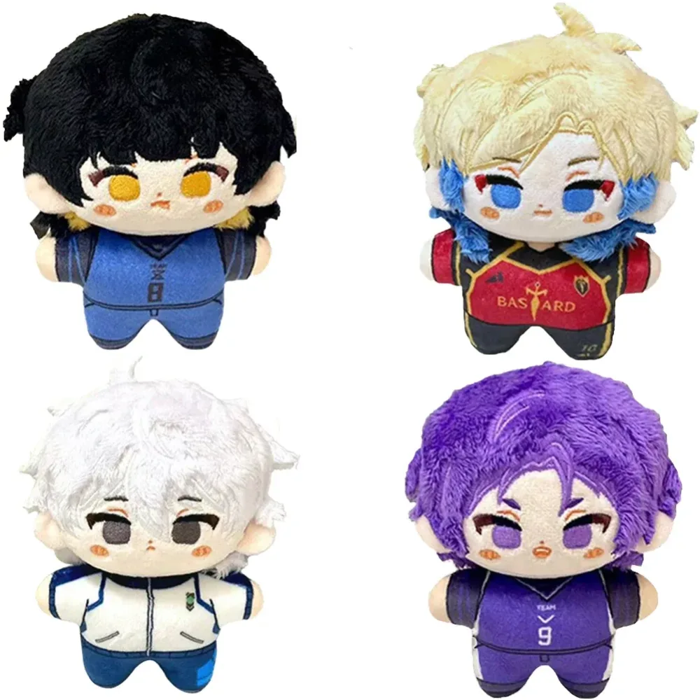 Mini Anime Plüsch-Schlüsselanhänger Michel Caesar Mikage Reo Nagi Seishiro Chigiri Hyoma Bachira Meguru Niedliche Seestern-Körperpuppe Geschenke