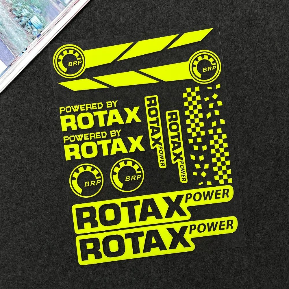 Jet-Ski-Aufkleber ?Powered By Stickers? RXP RXT GTI WAKE Boot ROTAX Aufkleber 1330 1000R 1630 150 Aufkleber für Ski-doo Brp Can-am Rotax