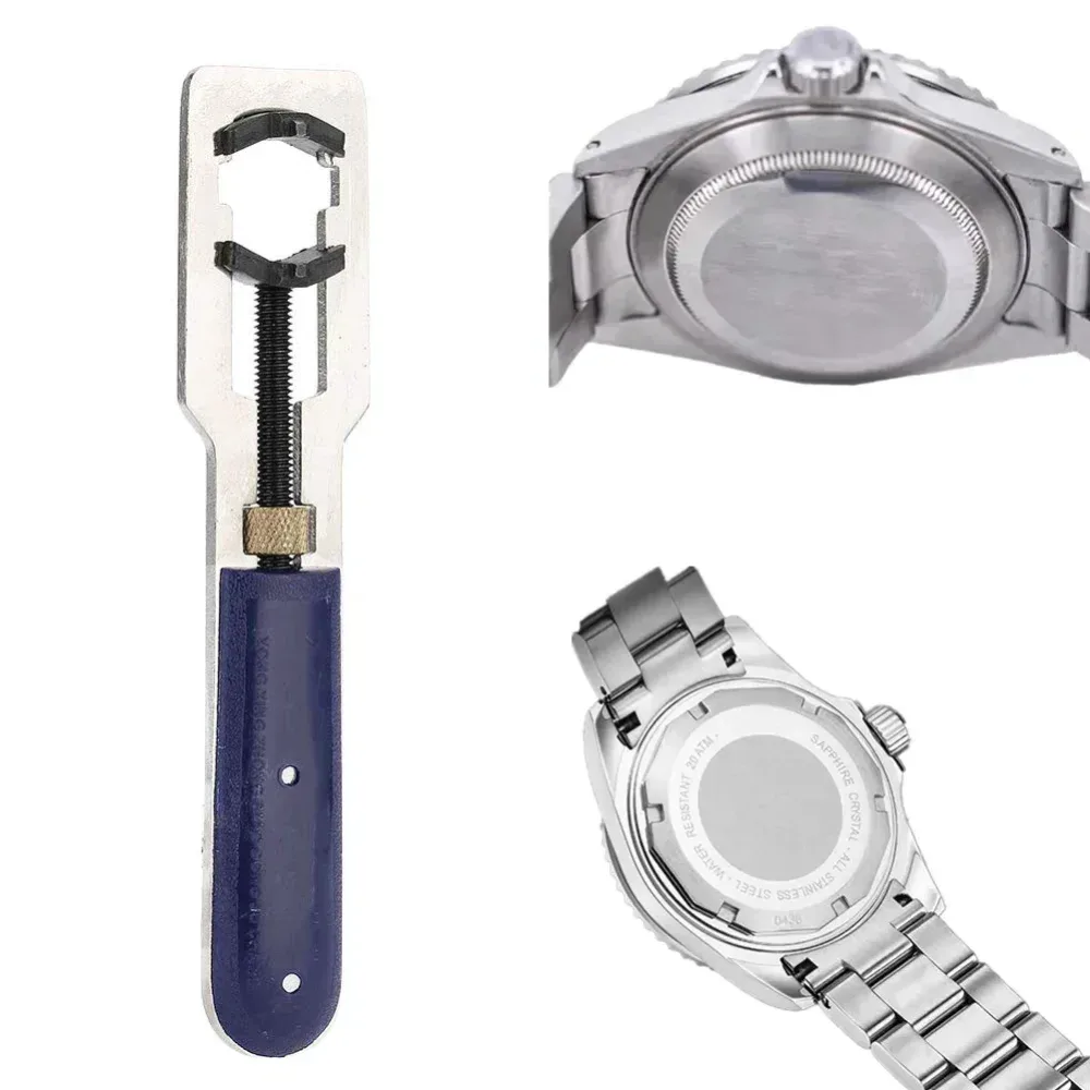 14-35mm Einstellbare Metall Uhr Zurück Abdeckung Öffner Schlüssel Hinten Fall Entferner Backcover Entfernen Werkzeuge Uhrmacher Uhr reparatur Werkzeug