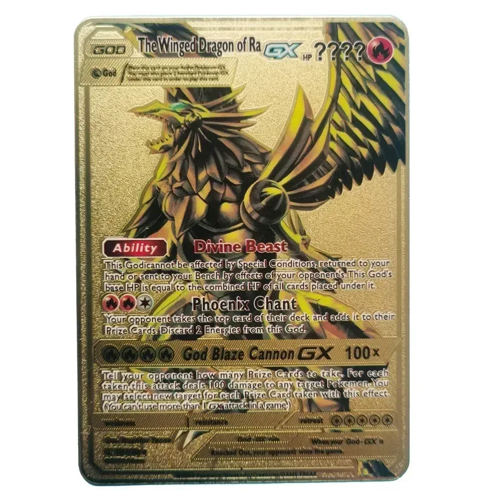 Neue Pokemon 20Style Karten Gold Metall Pokemon Karten Englisch Harte Eisen Karten Mewtwo Pikachu Gx Charizard Vmax Paket Spiel Coll