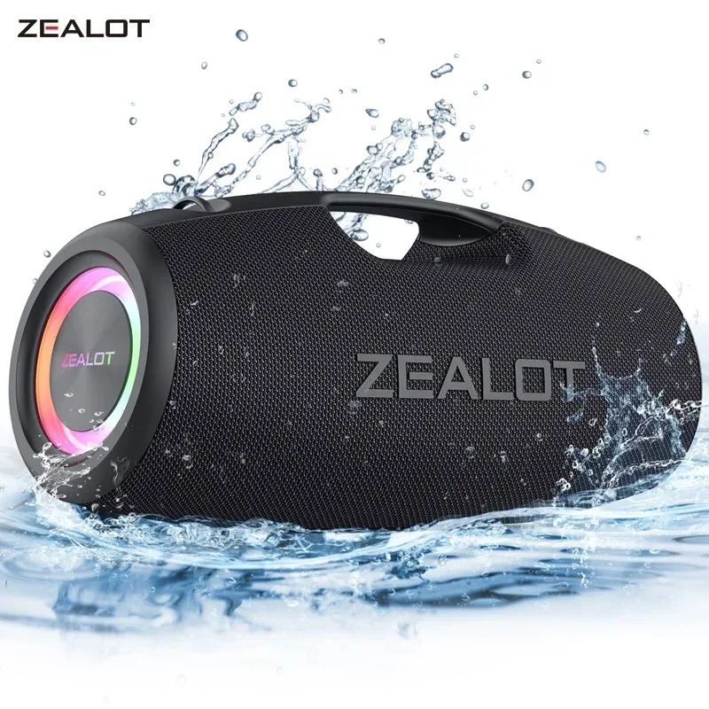 ZEALOT-S78 120 W tragbarer Bluetooth-Lautsprecher, Party-Lautsprecher im Freien, großer Lautsprecher, hervorragende Bassleistung, Hifi-Lautsprecher