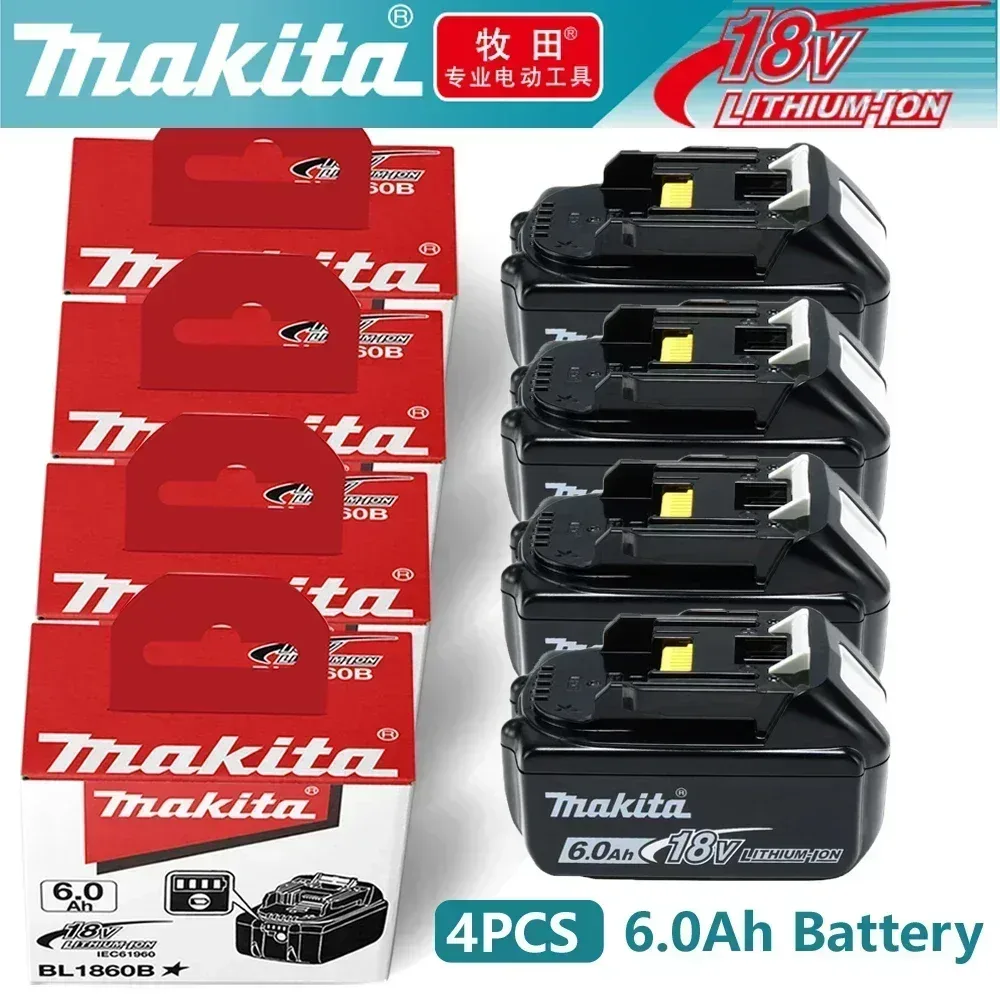 2026 Makita BL1860 BL1850B BL1850 BL1840 BL1830 Schraubendreher-Akku & Ladegerät 18V Ersatz-Akkus für Elektrowerkzeuge.