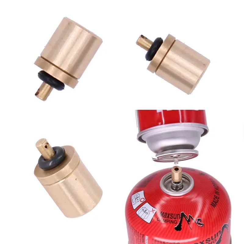1-12 stücke Gas Refill Adapter Füllung Butan Kanister Outdoor camping herd Zylinder Gas Tank Brenner Zubehör Inflation Ventil