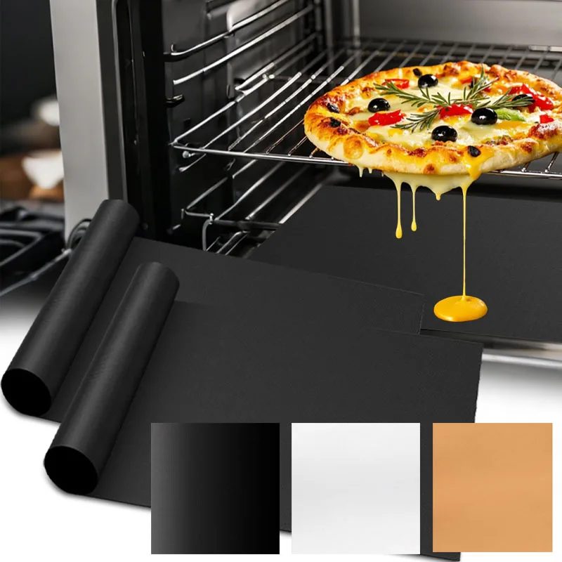 Neue Ofeneinlagen, wiederverwendbar, antihaftbeschichtet, schmutzabweisend, hitzebeständig, Grillmatte für Grill, Kochen, Backzubehör