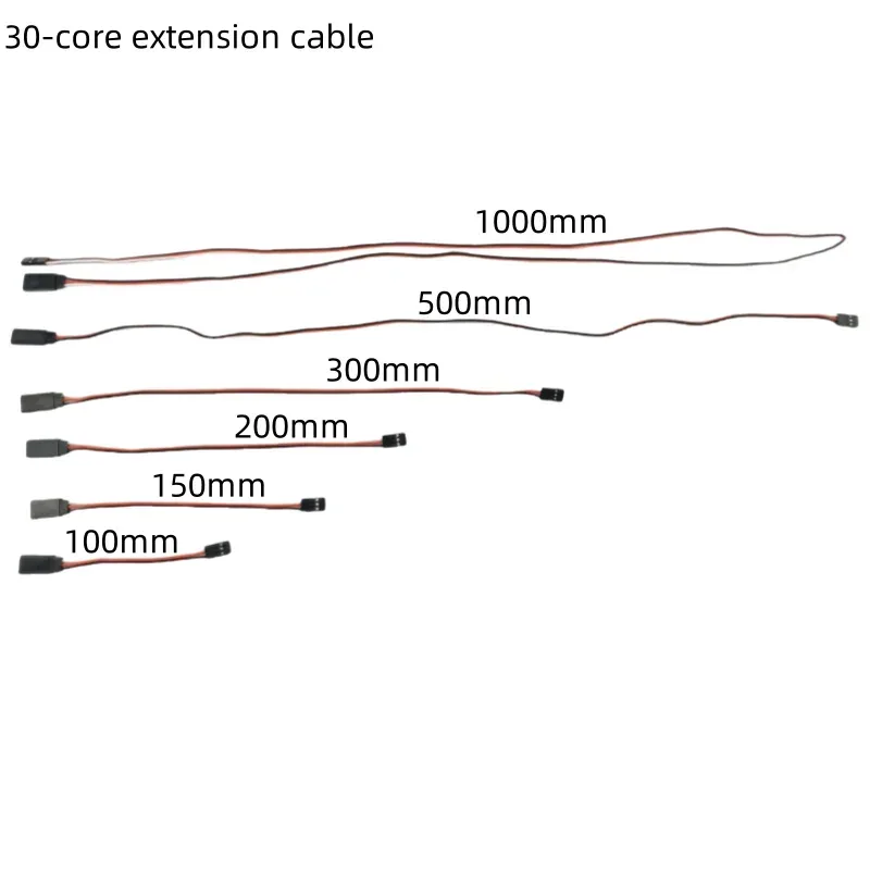 10pc 100mm 150mm 200mm 300mm 500mm 600mm 1000mm RC Servo Verlängerung kabel Kabel Draht Blei JR Für Rc Hubschrauber Rc Drone
