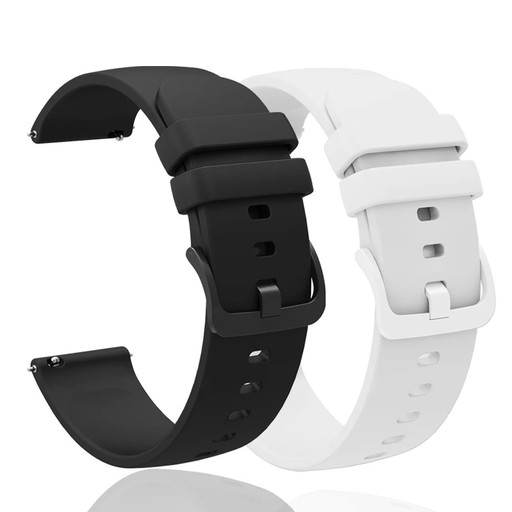 18mm 20mm 22mm Sportarmband für Garmin Vivoactive 3 4 4S 5 6 Band Uhr Venu 2 2s 3s SQ Armband Venu 4 41mm 45mm Silikonschlaufe
