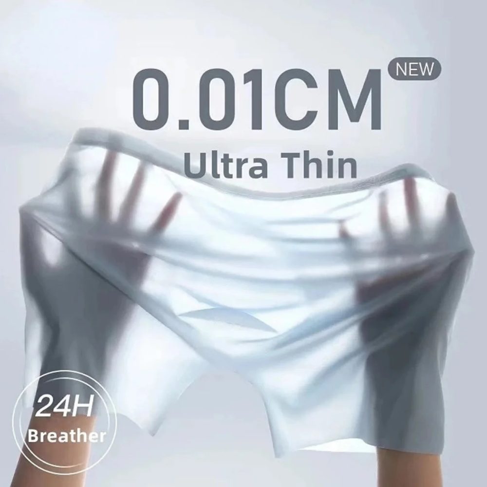 1pc Herren Boxer Shorts Eis Seide Männer Höschen Nahtlose Sexy Unterwäsche Mann Unterhose Höschen Männlichen Antibakterielle Atmungsaktive Briefs