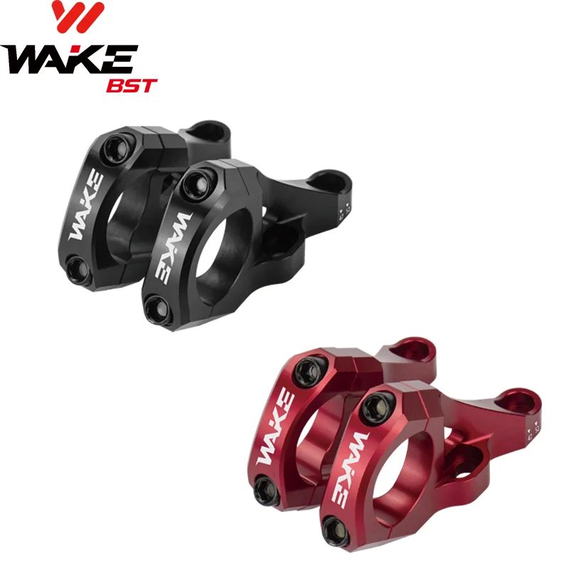 Wake DH/AM/FR MTB-Fahrradvorbau, CNC-Aluminiumlegierung, Downhill-Fahrrad, DIRECT MOUNT STEM-Lenker 31,8 mm für BMX-Radfahren, ultraleicht